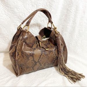 G.I.L.I. Stirrup Leather Hobo Bag